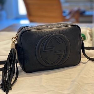 GUCCI Soho Small Leather Disco Bag